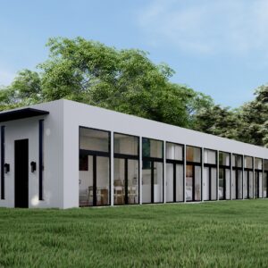 Glass Courtyard – Model B