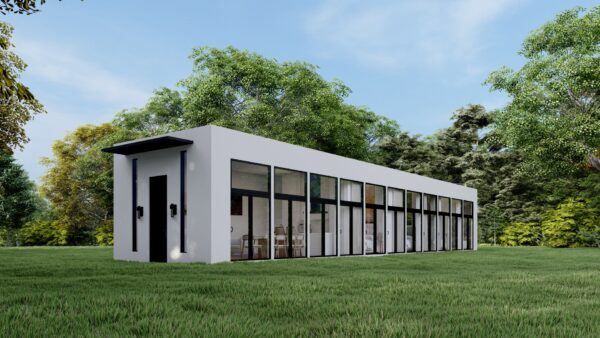 Glass Courtyard – Model B